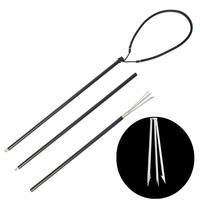 Lance de pêche sous-marine en fibre de verre/aluminium avec pointe coulissante