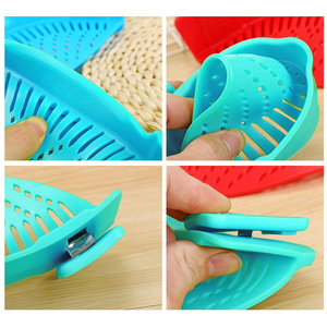 Kitchen Accessories PP Pot and <b>Pasta</b> <b>Strainer</b>-Adjustable Clip-On <b>Strainer</b> for Pots Pans Bowls Eco-Friendly Home Kitchen Tool - Product Image 3