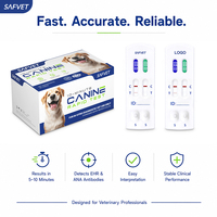 Kit de test d'équipement vétérinaire : Détection rapide des anticorps EHR pour l'éhrlichiose canine, échantillon de sang pour chien, vente en gros pour cliniques vétérinaires