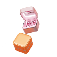 Earbud TWS Clip-on untuk Perempuan, Cocok untuk Aktivitas Urban, dengan Layar Digital LED, Nyaman Sepanjang Hari, Bebas Rasa Sakit, untuk V6.0