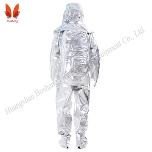 <span class=keywords><strong>Traje</strong></span> <span class=keywords><strong>de</strong></span> Aislamiento Térmico para <span class=keywords><strong>Bombero</strong></span>, con Cara Dorada, <span class=keywords><strong>de</strong></span> Aramida, Ignífugo, Impermeable y Resistente al Calor - Product Image 5