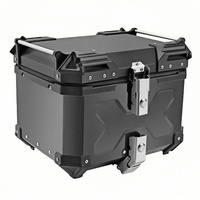 Boîte latérale pour moto en aluminium 55L, valise étanche pour moto, sacoches rigides pour tourisme en moto
