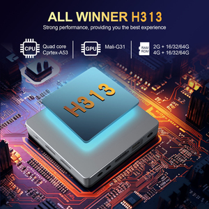 Decodificador HCS96 Plateado, 4GB RAM, 64GB ROM, con Allwinner H313 Quad Core, Control Remoto por Voz, Compatible con <span class=keywords><strong>4k</strong></span> Android 16 <span class=keywords><strong>TV</strong></span> <span class=keywords><strong>Box</strong></span> - Product Image 4