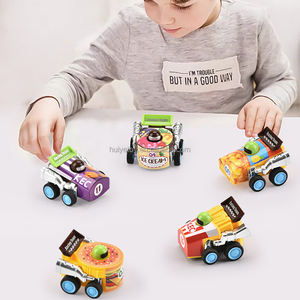 Huiye New Cartoon Pull Back Car Mini Candy <strong>Toys</strong> <strong>Lollipop</strong> Colorful Bag Multi Styles Promotional Hard Candy <strong>Toys</strong> For Children - Product Image 3