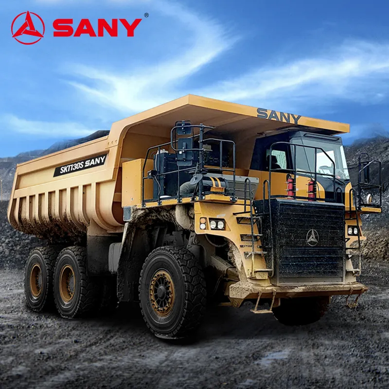 SANY SKT130S Diesel-Elektro-Ölsand-Klopfwagen 90 Tonnen Schwere Bergbau-Lkw
