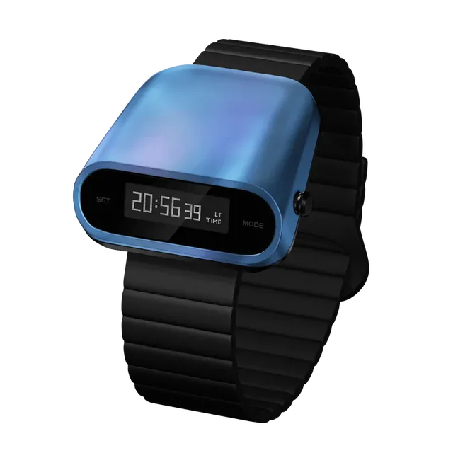 2025 Titanium Style LED Display Digital Watch Waterproof Chronograph Luminous Multifunctional Antique Sport Wholesale Watches