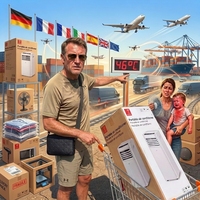 Agent d'expédition DDP Chine-Europe pour ventilateur électrique portable avec compresseur, service de transitaire aérien, maritime et ferroviaire