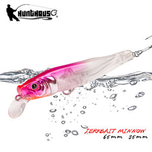 Ensemble de leurres de pêche durs OEM d'usine, type Minnow, 85MM 65MM, pour lancer longue distance, avec bruit de nage et billes d'acier intégrées - Product Image 1