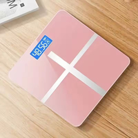 Balance de salle de bain numérique d'usine, pèse-personne électronique domestique, balance de santé personnelle 180 kg avec écran LCD