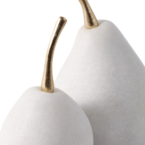 Statuette di Pera in Poliresina Oggetti Decorativi per Casa Ufficio Soggiorno Scaffale Tavolino da Caffè - Product Image 5