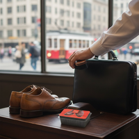 Éponge à chaussures personnalisable FEZA d'Istanbul - Utilisation manuelle pour lustrer les chaussures