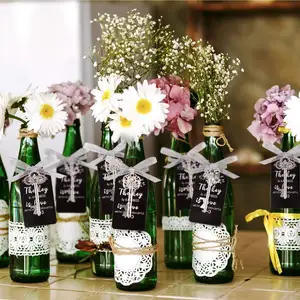 Get Married Wedding Party Marriage Ceremony Souvenirs Wedding Decorations Supplies Sets Gifts Sign Key Corkscrew For Guest