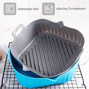 <span class=keywords><strong>Friggitrice</strong></span> <span class=keywords><strong>ad</strong></span> <span class=keywords><strong>aria</strong></span> <span class=keywords><strong>quadrata</strong></span> da 8 pollici in Silicone Silicone fodere cestello adatto <span class=keywords><strong>per</strong></span> 4-7 QT riutilizzabile pentola antiaderente <span class=keywords><strong>per</strong></span> <span class=keywords><strong>accessori</strong></span> <span class=keywords><strong>per</strong></span> <span class=keywords><strong>friggitrice</strong></span> <span class=keywords><strong>ad</strong></span> <span class=keywords><strong>aria</strong></span> - Product Image 4