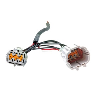 Pasang dan Mainkan lampu LED adaptor sorot lampu depan Harness untuk NISSAN PATROL Y62 - Product Image 1