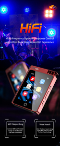 Alta calidad HiFi sin pérdidas RUIZU A55 Bkk pantalla táctil <span class=keywords><strong>Digital</strong></span> Walkman <span class=keywords><strong>Mp4</strong></span> con Radio Fm reproductor de música MP3 - Product Image 5