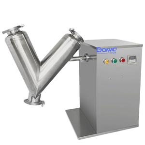 เครื่องผสมผงแห้งสแตนเลสสำหรับห้องปฏิบัติการ DA-VH8 สำหรับผสมแป้ง เครื่องเทศ เครื่องปรุงรส โปรตีนผง ใช้ในห้องปฏิบัติการ เครื่องผสมแบบวีขนาดเล็ก - Product Image 1