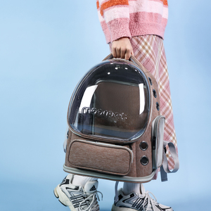 <span class=keywords><strong>Mochila</strong></span> de transporte <span class=keywords><strong>para</strong></span> <span class=keywords><strong>gatos</strong></span> de gran capacidad, expandible, <span class=keywords><strong>con</strong></span> <span class=keywords><strong>ventana</strong></span> transparente, transpirable, <span class=keywords><strong>para</strong></span> exteriores, jaulas <span class=keywords><strong>para</strong></span> perros pequeños y Mascotas - Product Image 6