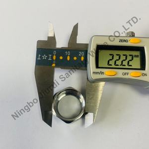 توريد المصنع ، فولاذ مقاوم للصدأ مطلي بالكروم ببوصة ، صمولة عرافة لوصلات الخراطيم وملحقاتها - Product Image 4