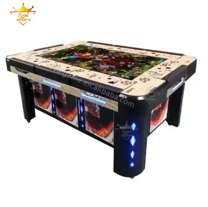 Diskon besar permainan ikan permainan koin dioperasikan arcade ikan pemburu menipu ikan meja 8 player