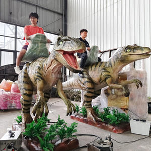 Velociraptor Animatrónico a Tamaño Real: Atracción Mecánica Operada por Monedas para Niños en Parques <span class=keywords><strong>de</strong></span> Diversiones y Centros Comerciales - Product Image 1