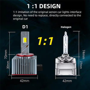 SFDA D1/D8 светодиодная фара высокой яркости 6000K ксеноновая белая без ошибок Canbus индивидуальная упаковка Универсальный комплект для преобразования - Product Image 4