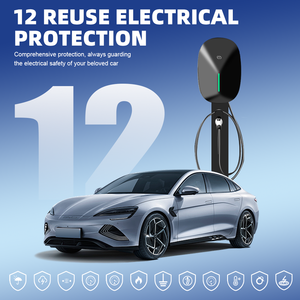 Estación de Carga Inteligente para Vehículos Eléctricos Accio, 7kW 11kW 22kW, <span class=keywords><strong>Wallbox</strong></span> Tipo 1 Tipo 2 GBT, Control por Aplicación RFID, <span class=keywords><strong>Precio</strong></span> al por Mayor para Hogar y Garaje - Product Image 6