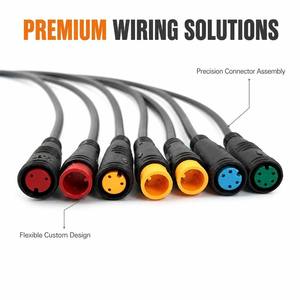 Konektor Kabel Harness Motor E-bike OED/ODM, Pengontrol Sepeda Listrik, 2/3/4/5/6/7/8/9 Pin, Tahan Air, dengan Sertifikasi CE - Product Image 1