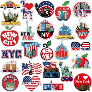 Imanes de Recuerdo de Nueva York Más Vendidos para Decoración del Hogar, Decoración de Refrigeradores y Computadoras Portátiles - Product Image 2