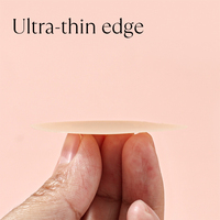 Cache-tétons en silicone solide pour hommes, forme ronde et triangulaire, 5 cm, invisibles, auto-adhésifs, pétales de poitrine, sport, OEM personnalisé, vente en gros