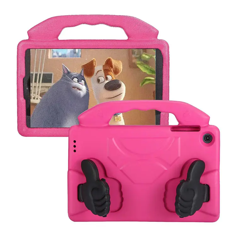 Funda de tableta con dibujos animados para niños, protector antigolpes de alta calidad con textura EVA para ipad 2, 3 y 4