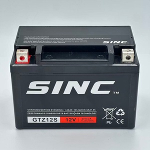Prix d'usine GTZ12S 12V 11.2Ah 15087105mm Batterie AGM rechargeable 3.4kg pour Honda BMW <span class=keywords><strong>KTM</strong></span> - Product Image 4