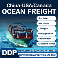 Tarifs les plus bas, transitaire maritime de Shenzhen, expédition maritime rapide, agent d'expédition maritime LCL de Chine vers le Canada, les États-Unis