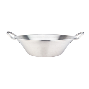 Padella Griglia Comal Rotonda 21 3/4″ In Acciaio Inox – Perfetta Per Gas – Cuoco Professionale