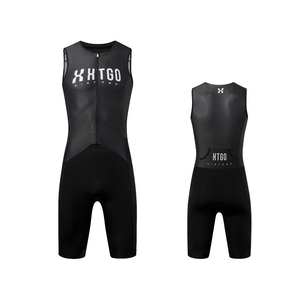 Traje de Triatlón Unisex Personalizable con Estampado Transpirable, Corte Láser, Elástico en Cuatro Direcciones, Disponible sin Mangas, Manga Corta, Manga Larga, con Cierre Completo - Product Image 2