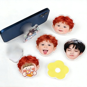 Accessoires de téléphone en époxy acrylique JZ, support magnétique personnalisé pour téléphone, poignée pliable pour téléphone, pour la Coupe du Monde 2026 - Product Image 2