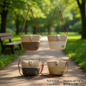 Borsa a tracolla in tessuto con filo dorato a forma di zucca 26x18cm, accessorio moda donna - Product Image 3