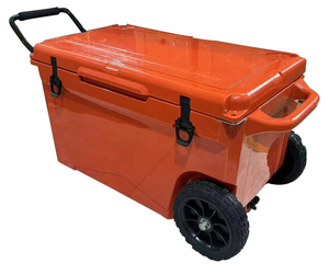 75QT колесный кулер для кемпинга, современный изолированный тепловой компрессор, охлаждающий 5-дневный ледостойкий LLDPE + полиуретановый материал - Product Image 3