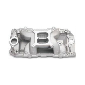 Manifold asupan mobil aluminium untuk Port Oval pesawat ganda Chevy SB V8 - Product Image 4