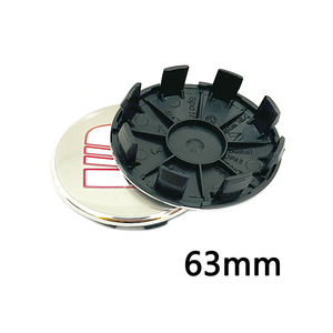 Tapas de cubo de rueda de 56mm, 60mm, 63mm, 65mm, 68mm para coche, tapas centrales para <span class=keywords><strong>Seat</strong></span> Leon FR Cupra Ibiza <span class=keywords><strong>Altea</strong></span> Exeo Formula, emblema con logo - Product Image 5
