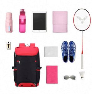 Muestra gratuita 2023, mochila de tenis personalizada a la moda al por mayor con compartimento para zapatos, mochila de bádminton - Product Image 2