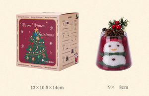 Kit de fabrication de bougies DIY LANJO en cire de palme parfumée écologique avec mèche en coton pour les thèmes de Noël et d'Halloween - Product Image 6