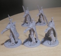 OEM Design personnalisé Jeu de table Dungeon Miniatures 40 Figurines Dragon de guerre en plastique Matériau PVC