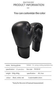 <span class=keywords><strong>Guantes</strong></span> de boxeo de descenso, promoción, precio al por mayor, tamaño pequeño, color verde, fabricante de China - Product Image 5