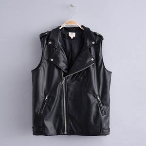 Chaquetas Cortas para Niñas, Productos Nuevos y Populares de 2017, Chaquetas de Cuero sin Mangas Ajustadas para Niños - Product Image 3