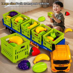 Camión <span class=keywords><strong>de</strong></span> Transporte <span class=keywords><strong>de</strong></span> Gran Tamaño, Sin Necesidad <span class=keywords><strong>de</strong></span> Baterías, Divertido Juego <span class=keywords><strong>de</strong></span> Imitación <span class=keywords><strong>de</strong></span> Cocina, Verduras, Bebidas, Frutas, Juguete <span class=keywords><strong>de</strong></span> Transporte <span class=keywords><strong>de</strong></span> <span class=keywords><strong>Carga</strong></span> para Niños y Niñas - Product Image 2