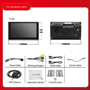 Système de navigation automobile universel <span class=keywords><strong>Android</strong></span> 7 pouces 9/10 pouces transfrontalier, lecteur tout-en-un, CarPlay, montage sur tableau de bord - Product Image 6