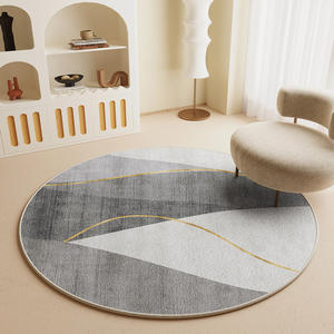 DaiRui, alfombra redonda de estilo japonés, Alfombra tejida para pies, hecha a máquina para el hogar, la sala de estar - Product Image 3