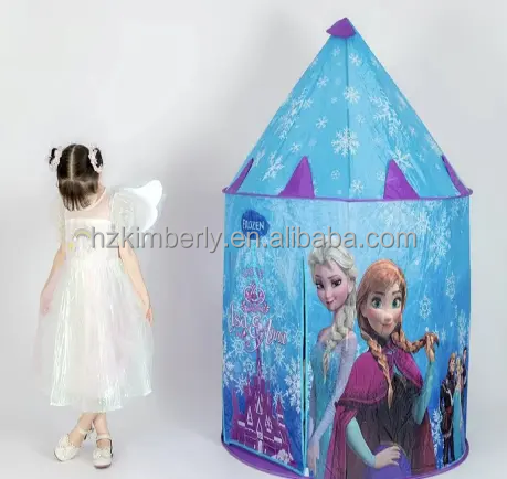 Princess Frozen Snow Castle Indoor Playroom Tent Soft Cozy