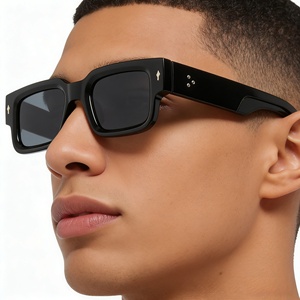 2025 High Quality Vintage Sun <strong>Glasses</strong> Luxury Square Designer Sunglasses for Men Women Custom Logo Fashionable Trendy Shades - Product Image 2