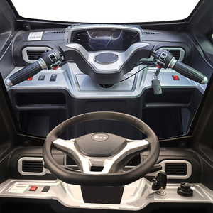 Mini voiture électrique 3 places pour adultes avec batterie au lithium, sièges en cuir et caméra arrière à vendre - Product Image 4